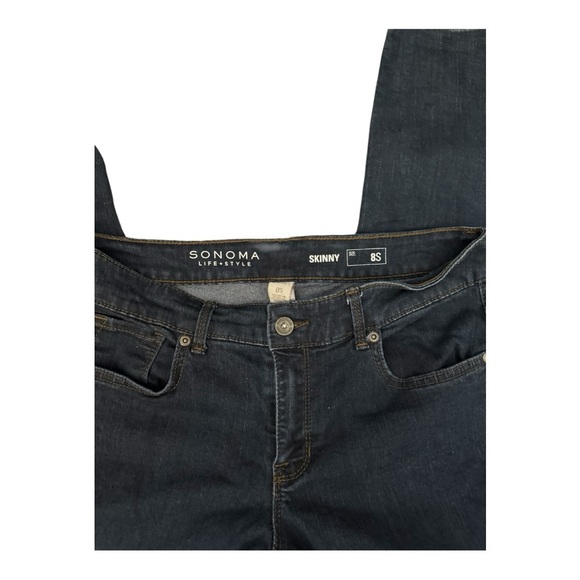 Sonoma Women's Deep Blue Skinny Jeans - Picture 6 of 6